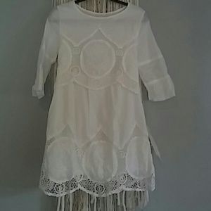 Cte lace white dress never worn